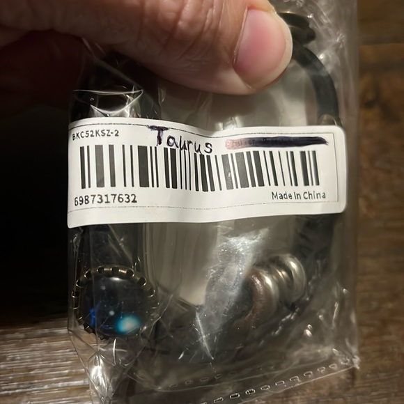 TAURUS Constellation Beaded PU Leather And Charm Bracelet ♉️ - Picture 4 of 5